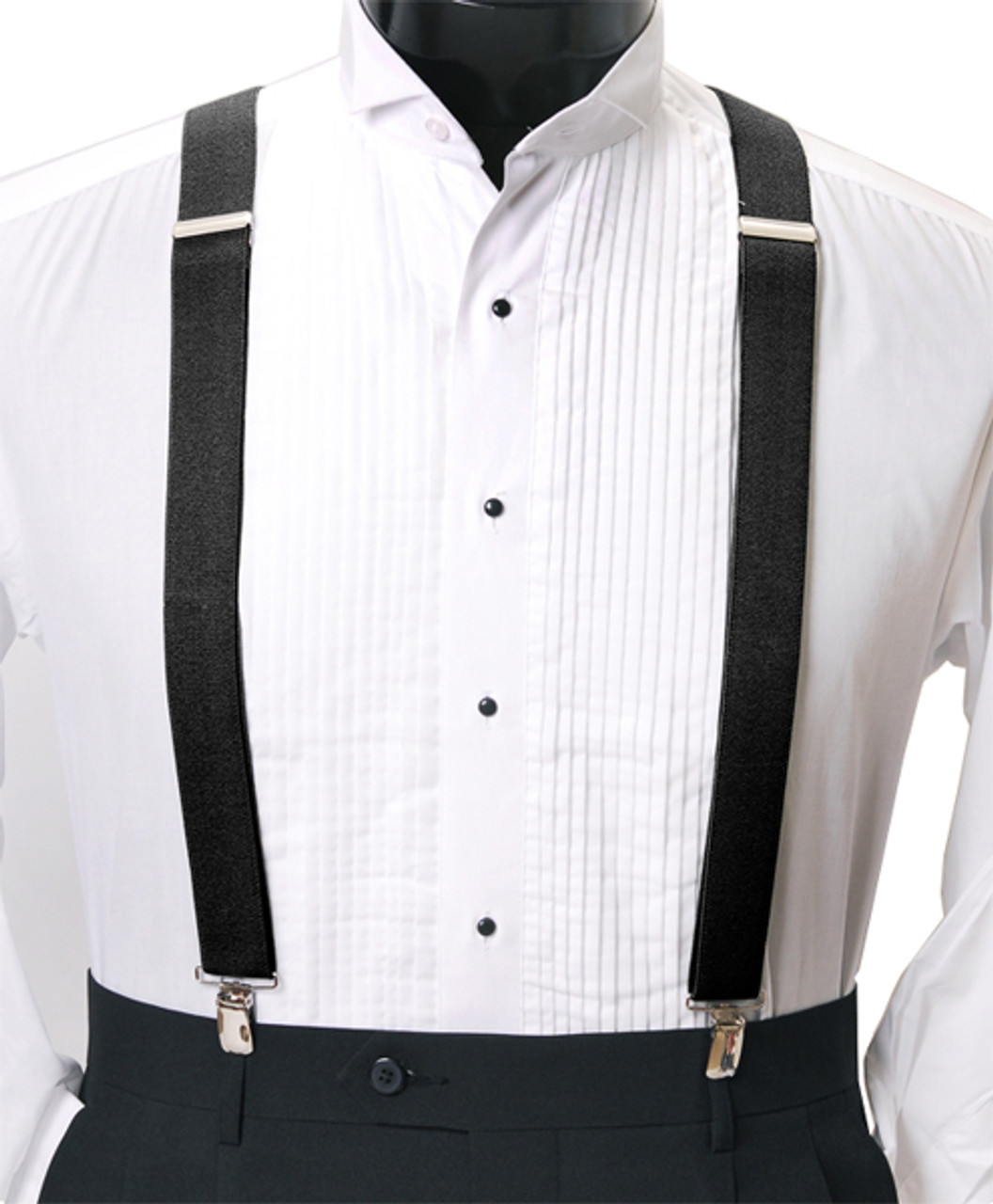 Clip-On Formal Suspenders for Performers