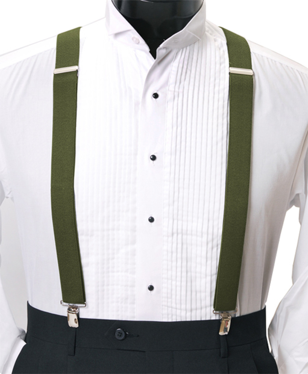 Clip-on vs Button Suspenders