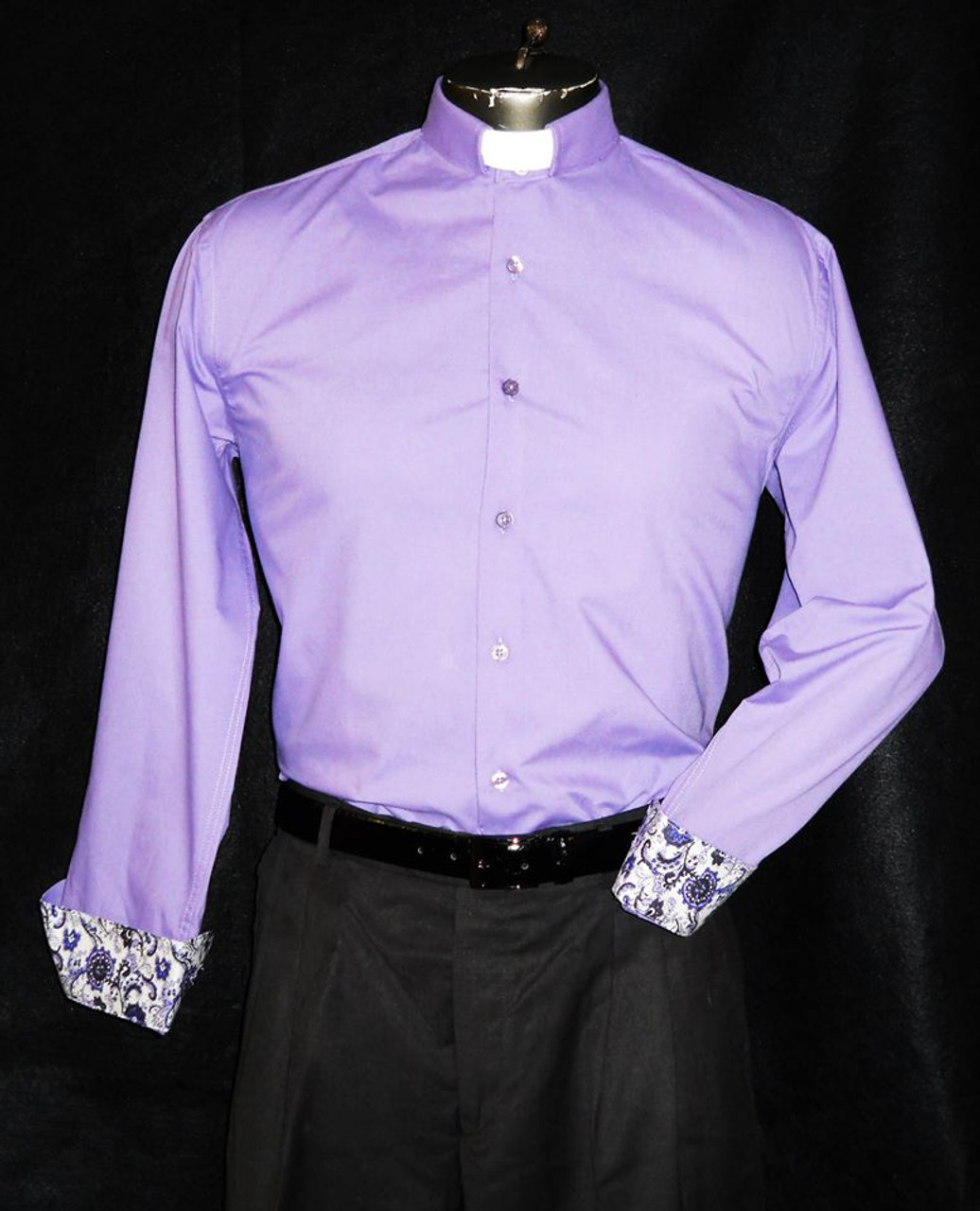 slim fit clergy shirts