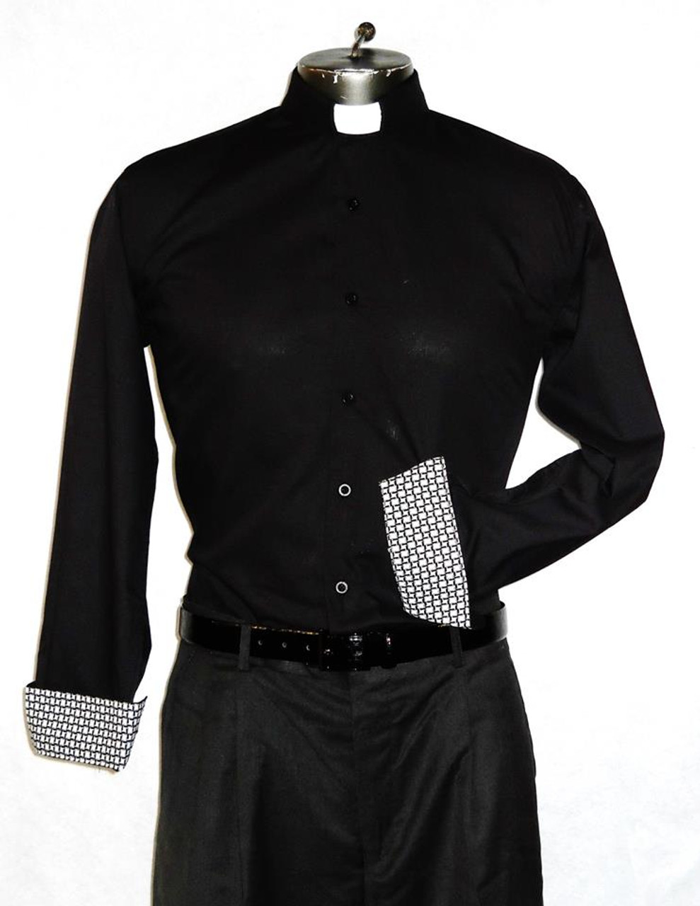 slim fit clergy shirts