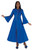 02. Ladies 1-Piece Preaching Robe Dress With Zipper Front - 3 Colors Available
