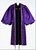 Ladies JT Wesley Pulpit Robe in Purple