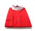 Banded Collar Affordable Clergy Bishop Shirt in Red