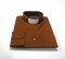 Tab Collar Affordable Clergy Shirt in Brown