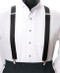 Men's Clip-On Suspender Set In BLACK