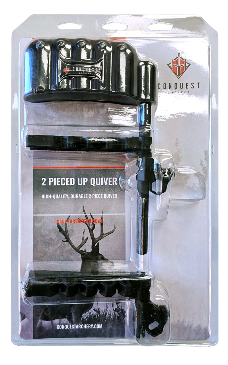 2 Pieced Up Quiver: The perfect 2 piece quiver for your bow
