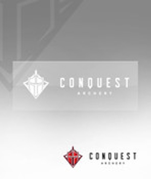 Conquest Archery Window Decal