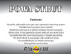 Powa Strut Spotlight Mount for Car Window