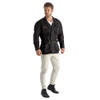 Didgeridoonas Mens Black Oilskin Jacket