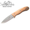 Salamandra Olive Wood Stainless Hunting Knife 200mm