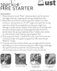 Sparkie Single Handed Fire Starter