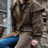 Burke & Wills Stockman Full Length Oilskin Coat Bronze