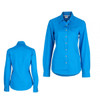 Burke & Wills Womens Long Sleeve Sky Blue Shirt