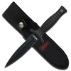 MTech USA Rubber Handle Black Dagger MTech USA Rubber Handle Black Dagger