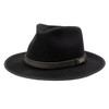 Burke & Wills Black Crawford Hat