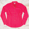 Burke & Wills Womens Long Sleeve Light Pink Shirt