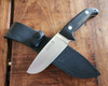 Azero Ebony Wood Hunting Knife 257mm