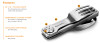 Roxon Magnetic Folding Travel Cutlery Set