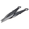 Perfect Point Black & Silver Throwing Knives 2 Pack Perfect Point Black & Silver Throwing Knives 2 Pack