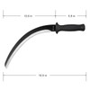 Elk Ridge Curved Blade Machete - Black