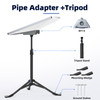 XTAR-Link Pipe Adapter + Tripod Kit for Starlink Mini - Parts Diagram