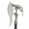 Fantasy Master Fantasy Axe with Hidden Blade - Green Gem