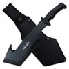 Survivor Cleaver Machete with Sheath - Black