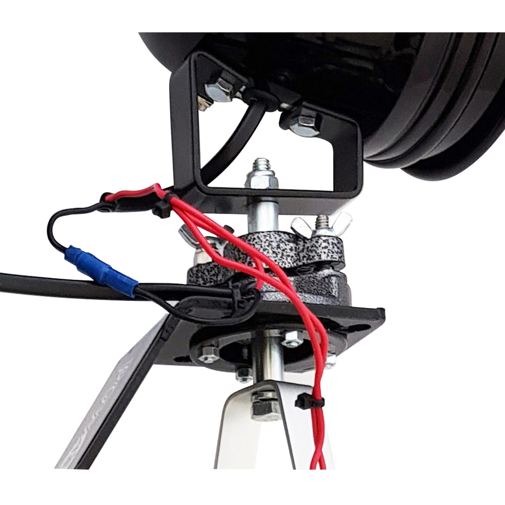 Window Spotlight Mount Window Mounted Spotlight Setup - Powa Beam Spotlights