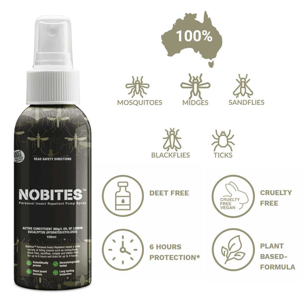 NoBites Plant Based Insect Repellent Outdoors Warehouse