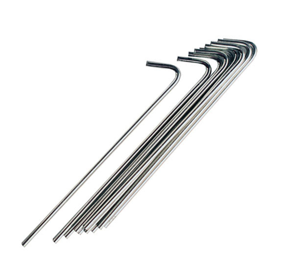 Tent Pegs 8mm x 225mm - Outdoors Warehouse