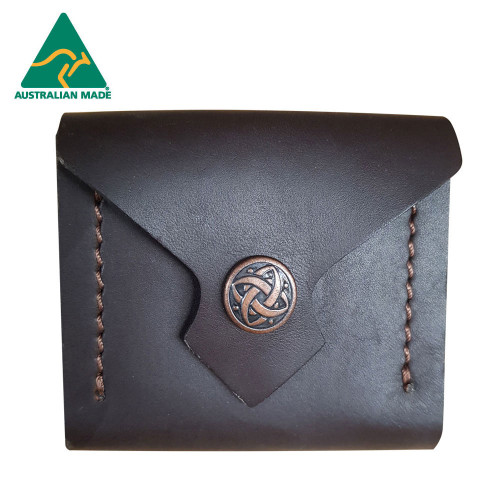 Drop Down Leather Watch Pouch