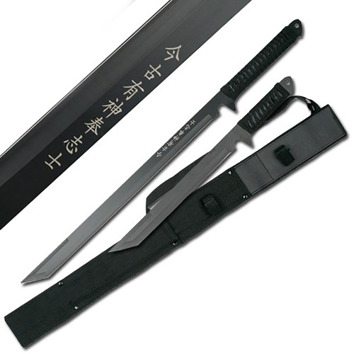 Black Ninja Twin Tanto Sword Set