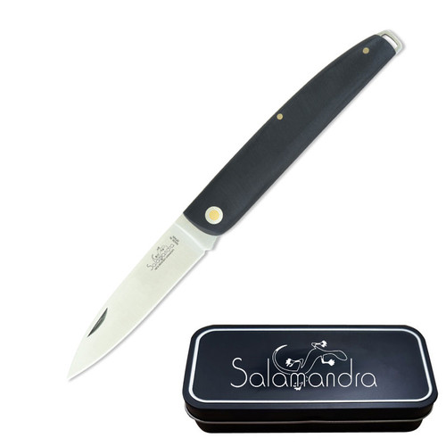 Salamandra Black Juma Handle Pocket Knife