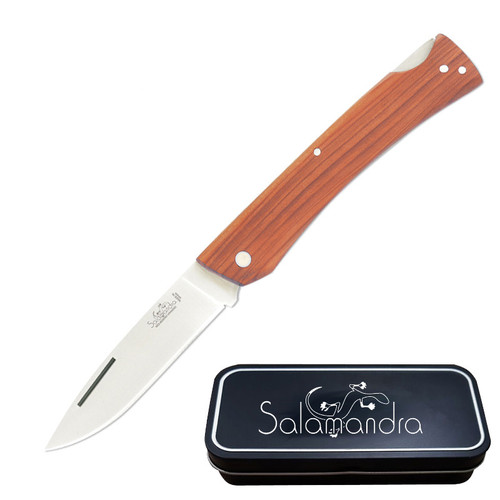 Salamandra Yew Wood Pocket Stainless Steel Knife 175mm