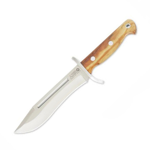 Azero Olive Wood Stainless Steel Hunting Knife 260mm