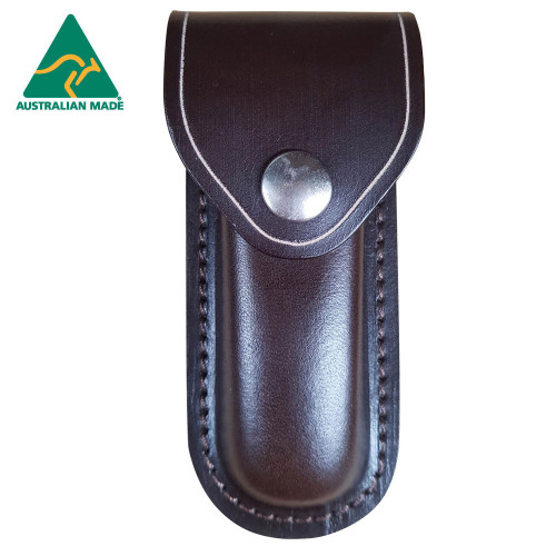 Leather Moulded Vertical 110mm Knife Pouch