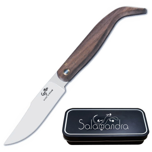 Salamandra Pocket Knife Walnut Handle, 175mm