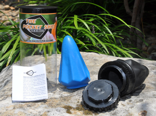 Pocket Shot High Speed Pellet Shooter - Black