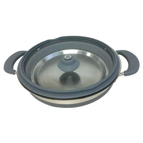 Supex Grey Collapsible Saucepans 1.5L