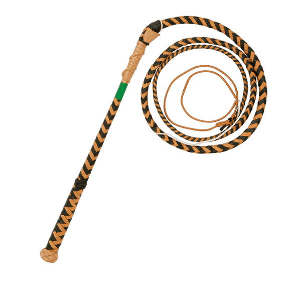 Nemeth Kangaroo Hide "Magpie" Stock Whip