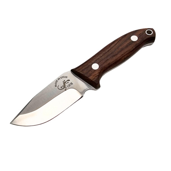Salamandra Ebony Wood Hunting Knife Stainless Steel 200mm