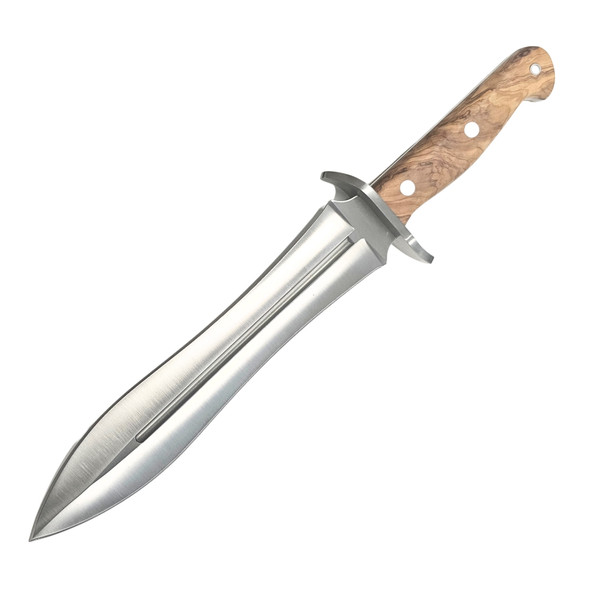 Salamandra Olive Wood Hunting Stainless Steel Knife 375mm