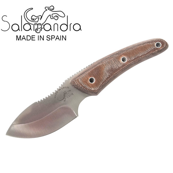 Salamandra 190mm Micarta Skinner Knife