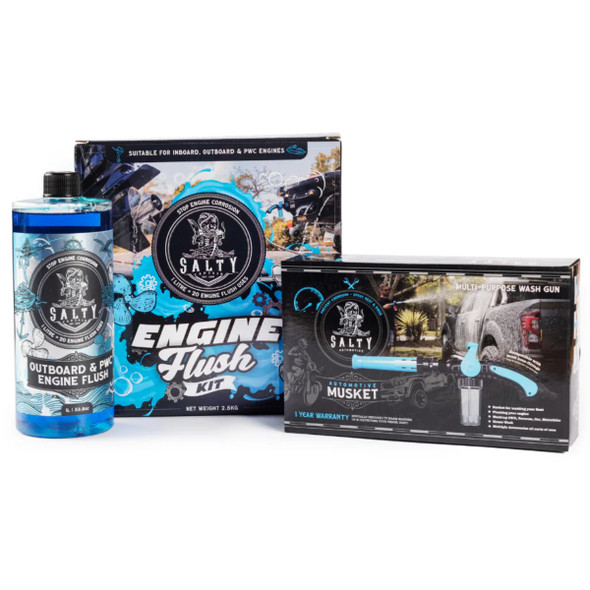 Salty Captain Engine Flush Kit