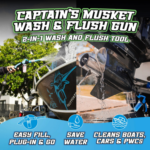 Salty Captain Engine Flush Kit