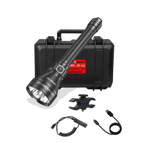 Powa Beam Asteroid Long Range LED Torch Kit Powa Beam Asteroid Long Range LED Torch Kit