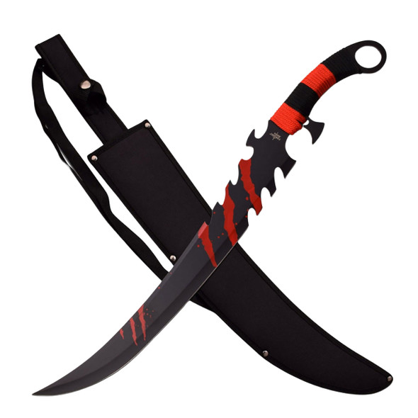 Fantasy Master Red & Black Short Sword Fantasy Master Red & Black Short Sword