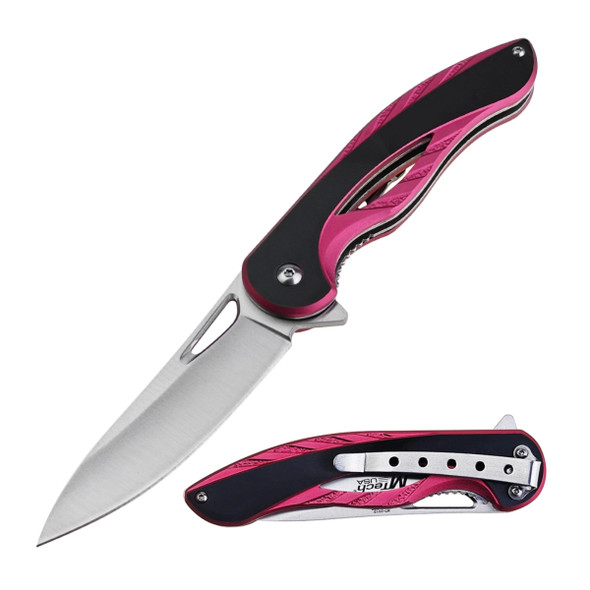 MTech USA Sleak Pink Ball Bearing Folding Knife