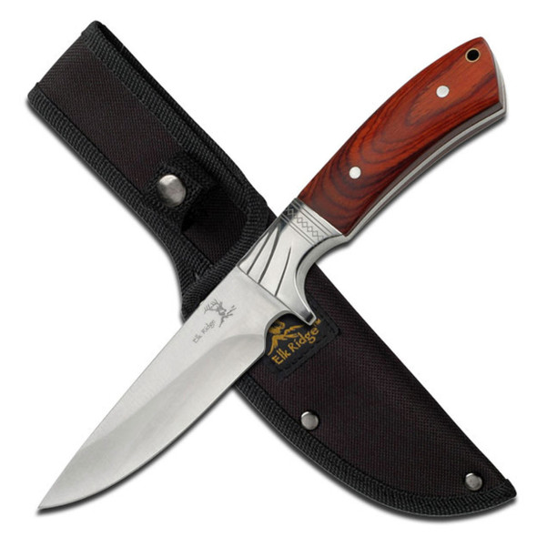 Elk Ridge Wooden Handle Allrounder Knife
