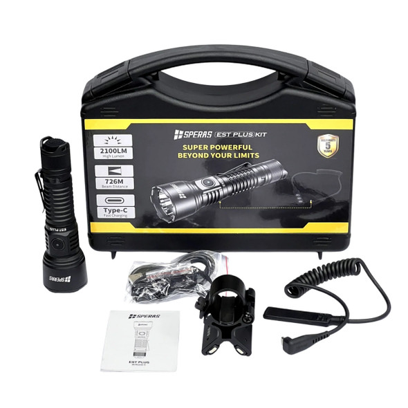 Speras EST Plus LED Torch Hunter's Kit